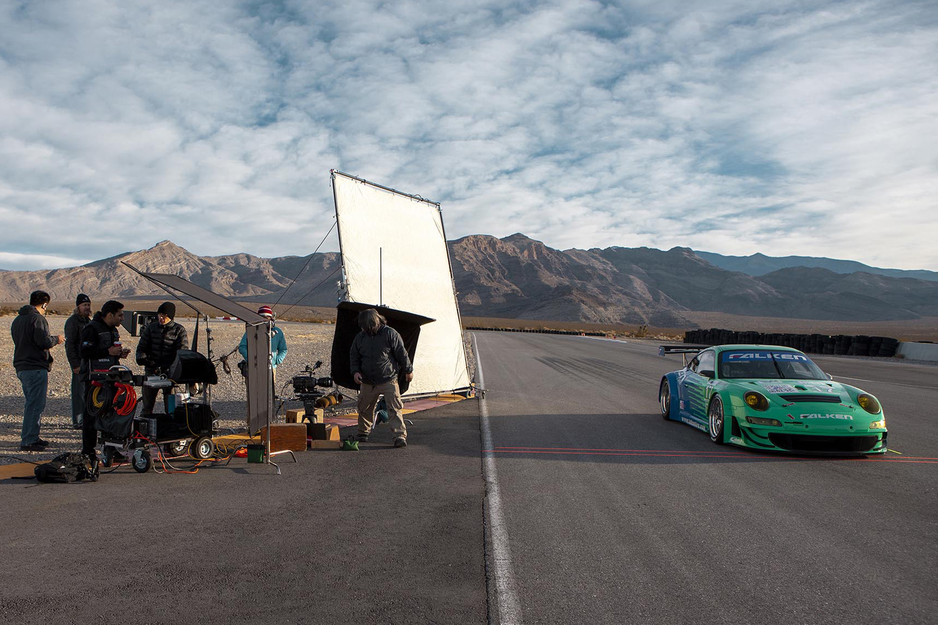 Falken Porsche 911 photo shoot